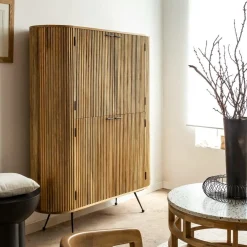 Armoire<Made in Meubles Armoire en bois de manguier Ambrine