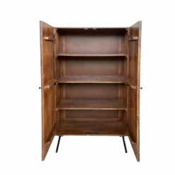 Armoire<Made in Meubles Armoire en bois de manguier Gavin