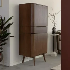 Armoire<Made in Meubles Armoire en bois de manguier foncé Aléna