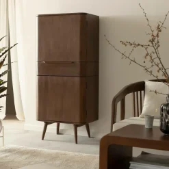 Armoire<Made in Meubles Armoire en bois de manguier foncé Aléna