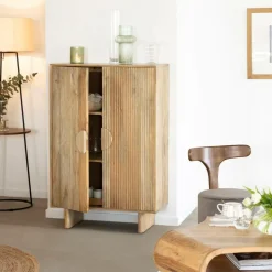 Commode|Armoire<Made in Meubles Armoire en bois de manguier Ewan