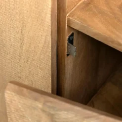 Armoire<Made in Meubles Armoire en bois de manguier et métal Isil