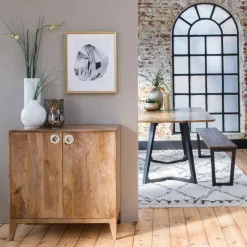 Banc<Made in Meubles Banc en bois de manguier Charlotte