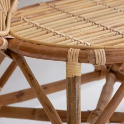 Chaise De Jardin<Made in Meubles Banquette fleur de jardin en rotin Rattan