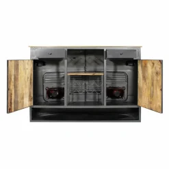 Meuble Bar<Made in Meubles Bar camion en métal gris Tata