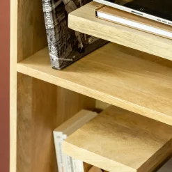 Bibliothèque|Etagère<Made in Meubles Bibliothèque en bois de manguier Read