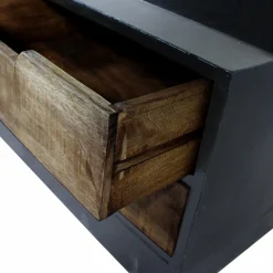 Bibliothèque<Made in Meubles Bibliothèque en bois de manguier Niniss