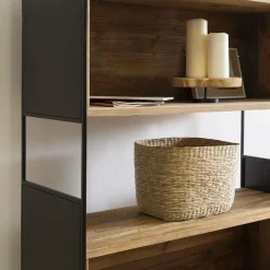 Bibliothèque<Made in Meubles Bibliothèque en bois recyclé 90 cm Blaise