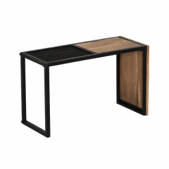 Bout De Canapé & Sellette<Made in Meubles Bout de canapé en bois d'acacia et métal Mattia