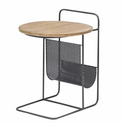 Bout De Canapé & Sellette<Made in Meubles Bout de canapé en bois de sapin et métal Denise