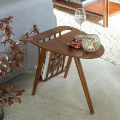 Bout De Canapé & Sellette<Made in Meubles Bout de canapé en bois de manguier Lino