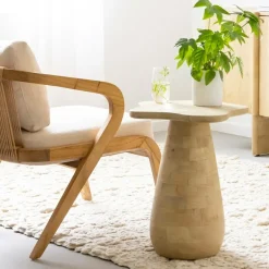 Bout De Canapé & Sellette<Made in Meubles Bout de canapé en bois de manguier Merlin