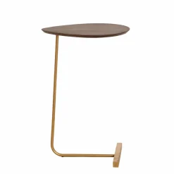 Bout De Canapé & Sellette<Made in Meubles Bout de canapé en bois de manguier et métal Léon