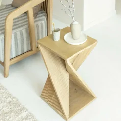 Bout De Canapé & Sellette<Made in Meubles Bout de canapé en bois de manguier Amara