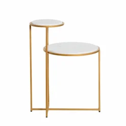 Bout De Canapé & Sellette<Made in Meubles Bout de canapé en marbre Rosita