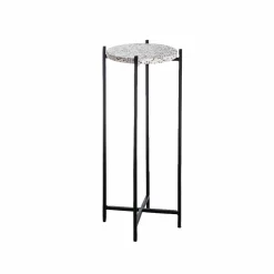 Bout De Canapé & Sellette<Made in Meubles Bout de canapé en terrazzo et métal Paulus