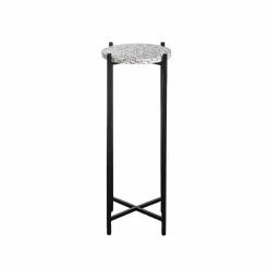 Bout De Canapé & Sellette<Made in Meubles Bout de canapé en terrazzo et métal Paulus