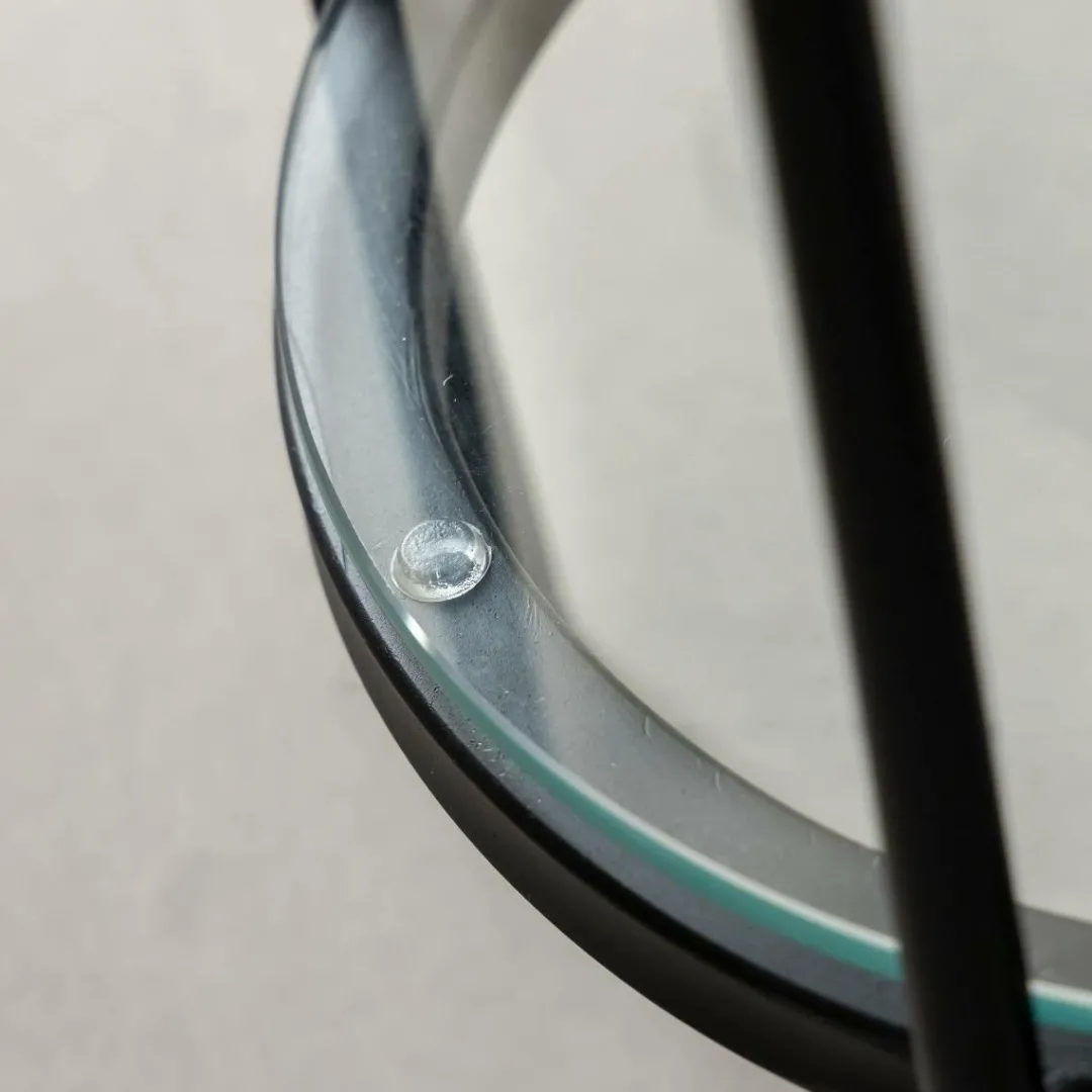 Bout De Canapé & Sellette<Made in Meubles Bout de canapé plateau en verre gris Lise