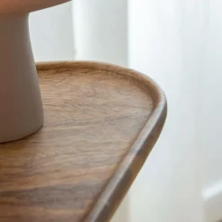 Bout De Canapé & Sellette<Made in Meubles Bout de canapé triangle en marbre Maxime