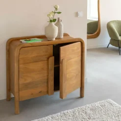 Buffet<Made in Meubles Buffet 2 portes en bois de manguier Féodor