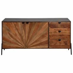 Buffet<Made in Meubles Buffet en bois d'acacia Elvira