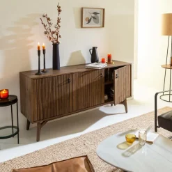 Buffet<Made in Meubles Buffet en bois d'acacia Elie