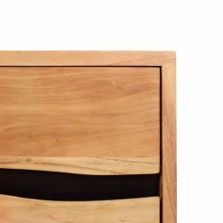 Buffet<Made in Meubles Buffet en bois d'acacia et métal Mahé