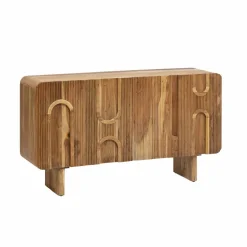 Buffet|Meuble Sous Vasque<Made in Meubles Buffet en bois d'acacia foncé Tilio