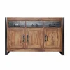Buffet<Made in Meubles Buffet en bois d'acacia Havana