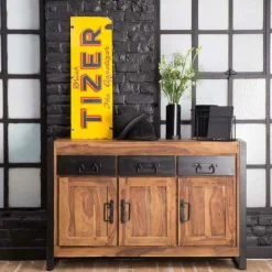 Buffet<Made in Meubles Buffet en bois d'acacia Havana