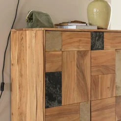 Buffet<Made in Meubles Buffet en bois d'acacia Renaud