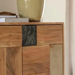 Buffet<Made in Meubles Buffet en bois d'acacia Renaud