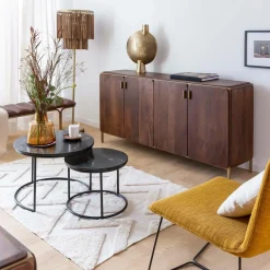 Buffet<Made in Meubles Buffet en bois de manguier Lisette