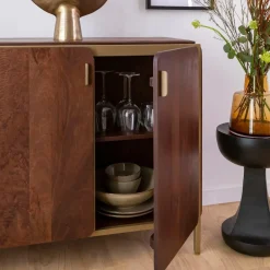 Buffet<Made in Meubles Buffet en bois de manguier Lisette