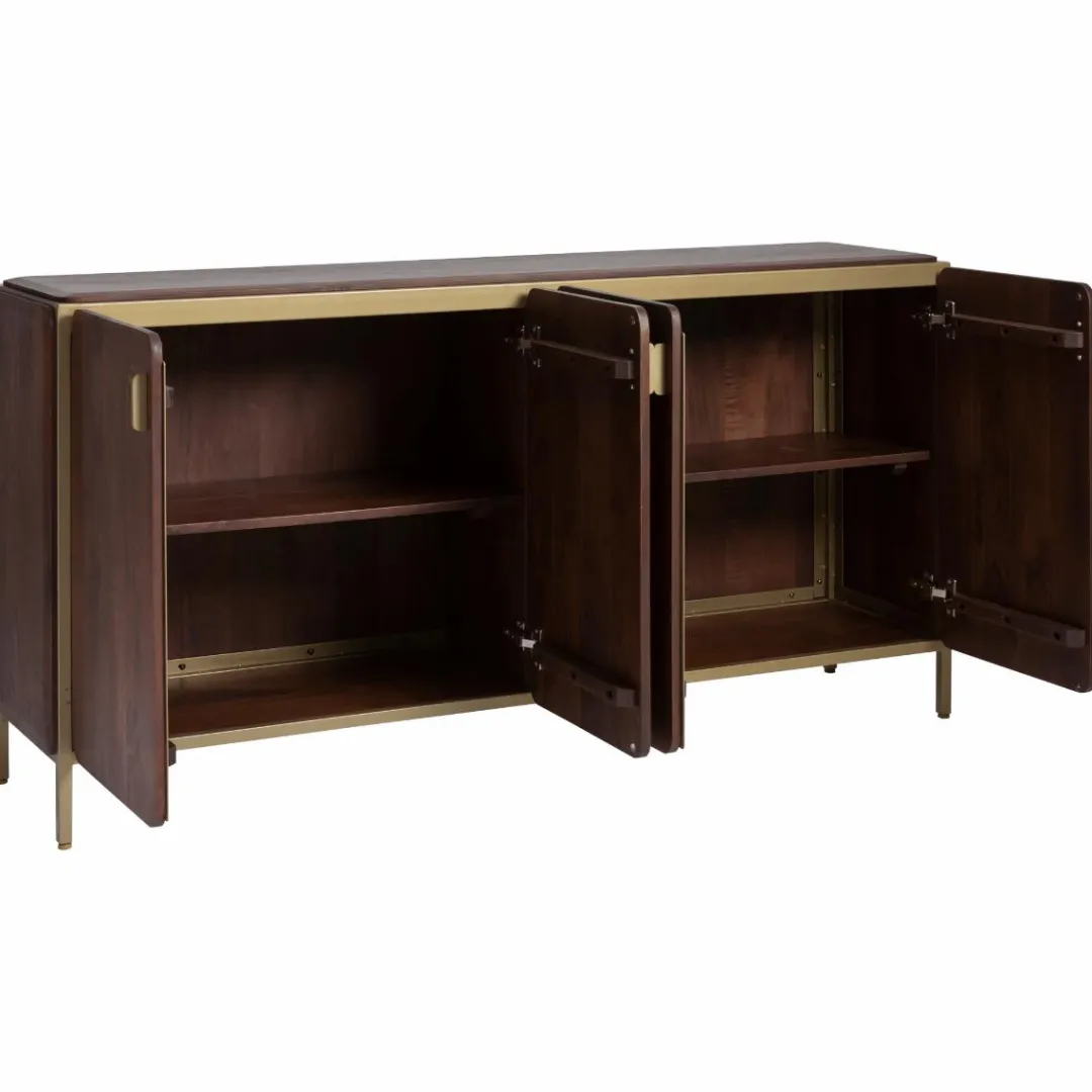 Buffet<Made in Meubles Buffet en bois de manguier Lisette