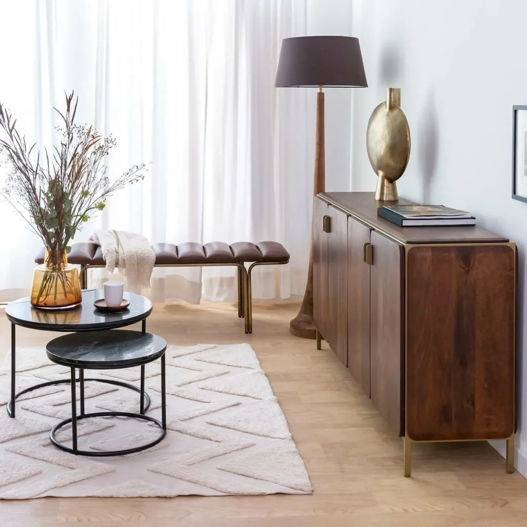 Buffet<Made in Meubles Buffet en bois de manguier Lisette