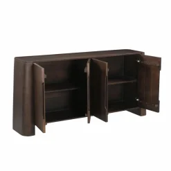 Buffet<Made in Meubles Buffet en bois de manguier foncé Liriel