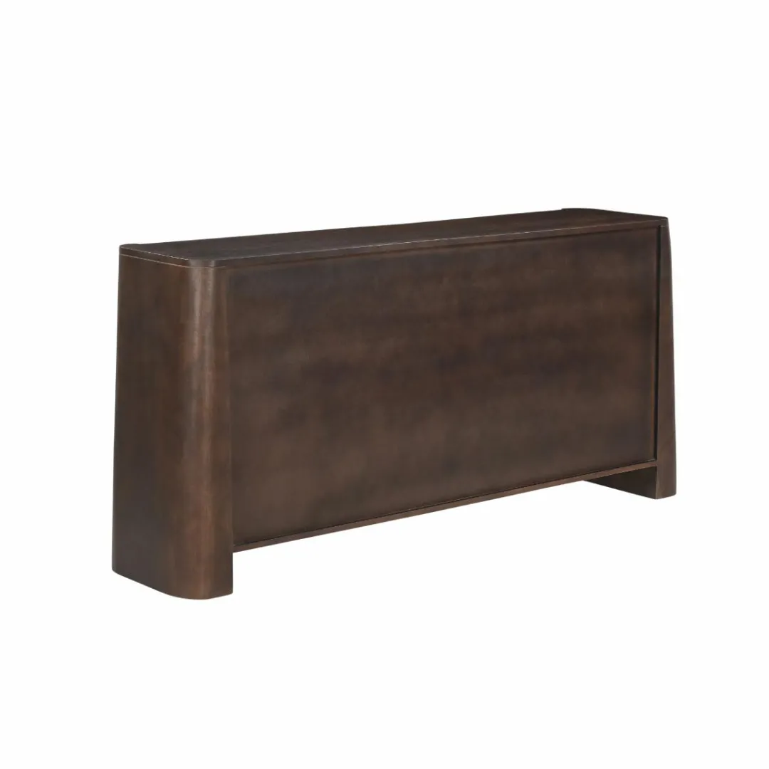 Buffet<Made in Meubles Buffet en bois de manguier foncé Liriel