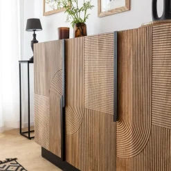 Buffet<Made in Meubles Buffet en bois de manguier Galliance