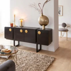 Buffet<Made in Meubles Buffet en bois de manguier Oscar