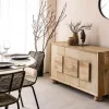 Buffet<Made in Meubles Buffet en bois de manguier Adara