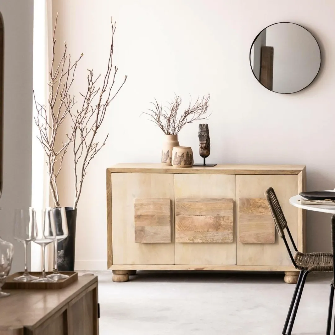 Buffet<Made in Meubles Buffet en bois de manguier Adara