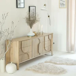 Buffet<Made in Meubles Buffet en bois de manguier Tysia