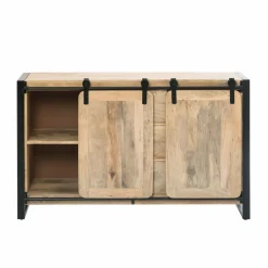 Buffet<Made in Meubles Buffet en bois de manguier New-York