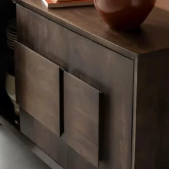 Buffet|Meuble De Rangement<Made in Meubles Buffet en bois de manguier foncé Hestia