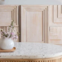 Buffet<Made in Meubles Buffet en bois de manguier blanchi Tristan