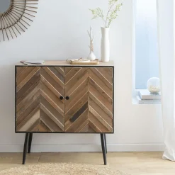 Buffet<Made in Meubles Buffet en bois de sapin Maxine