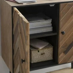 Buffet<Made in Meubles Buffet en bois de sapin Maxine