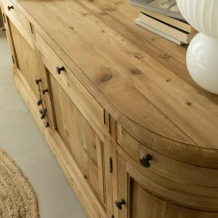 Buffet<Made in Meubles Buffet en bois recyclé 180 cm Garance