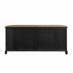 Buffet<Made in Meubles Buffet en bois recyclé blanchi 180 cm Garance